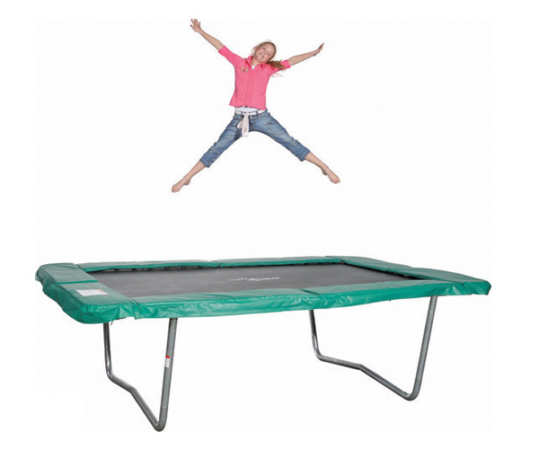 trampoline vierkant